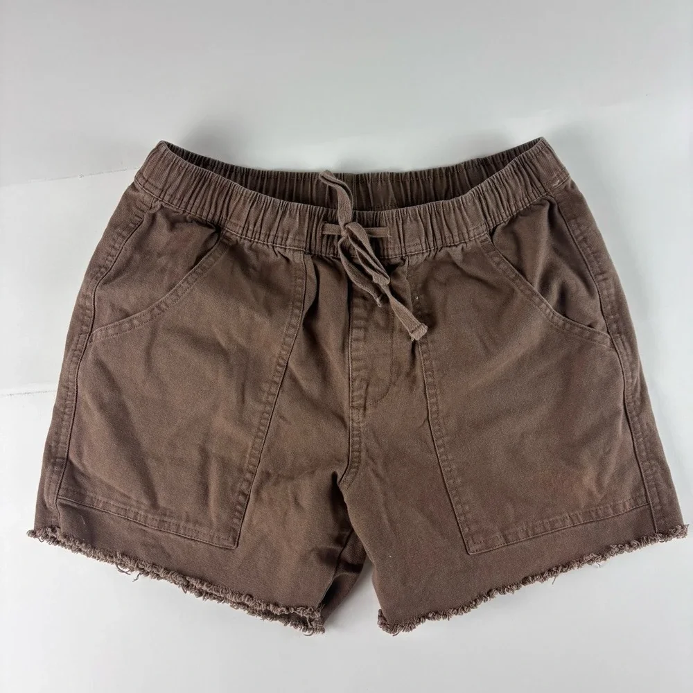 Katin Urban Outfitters Cutoff Brown Trail Shorts Mens Sz Small